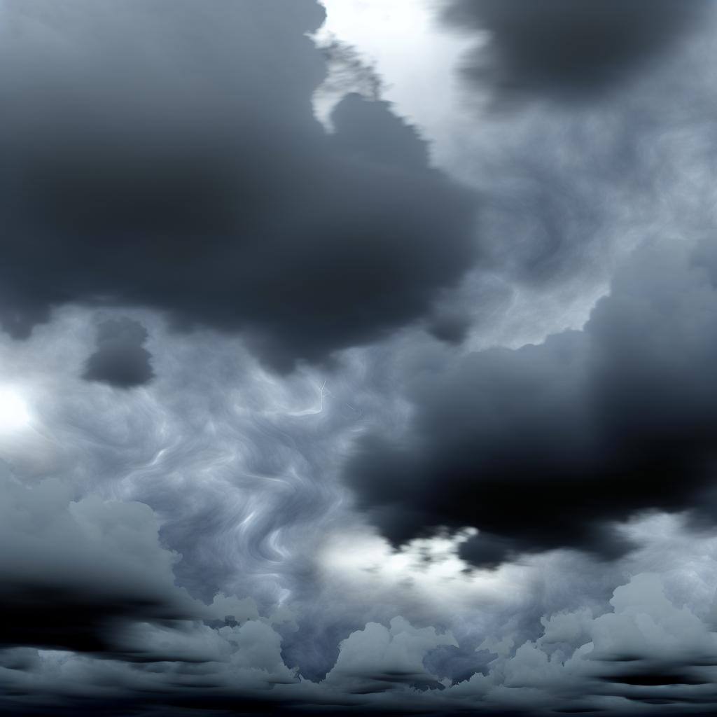 Image of a storm cloud symbolizing Depression