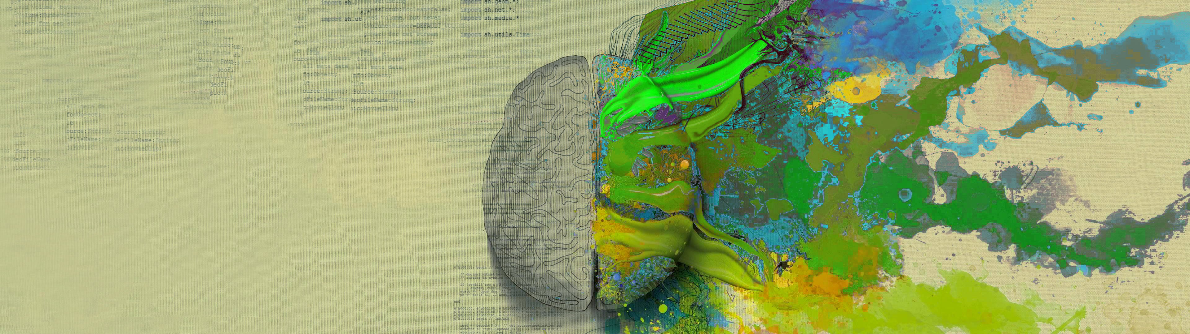brain STOCK PHOTO greens